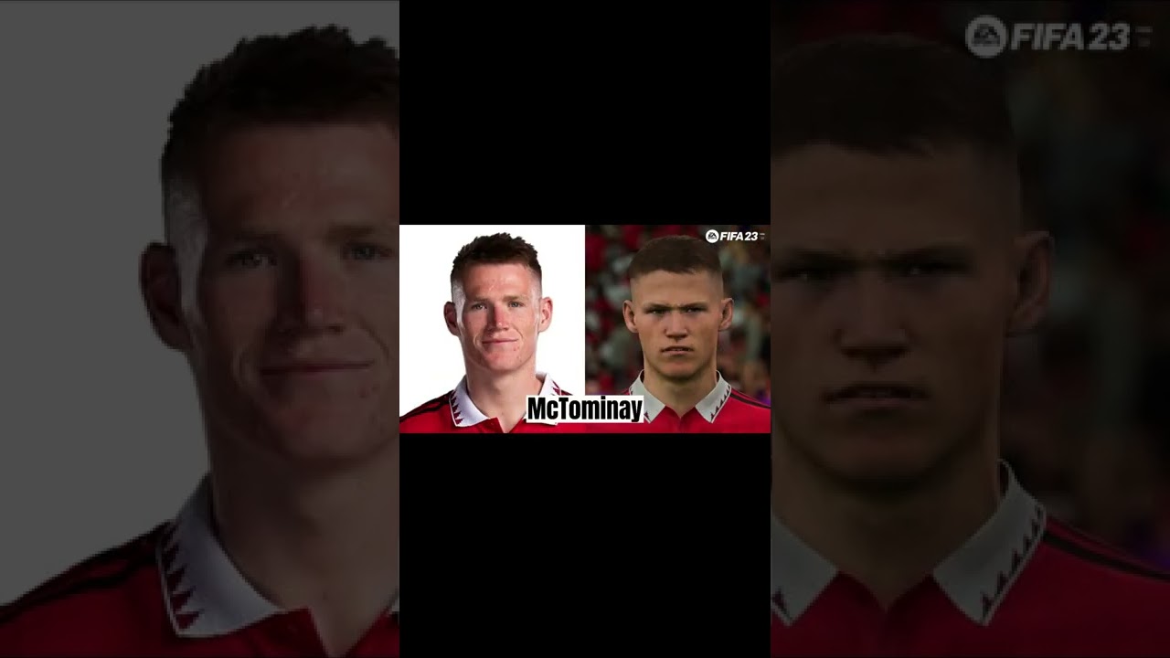 FIFA 23 vs Real Life | Manchester United Faces