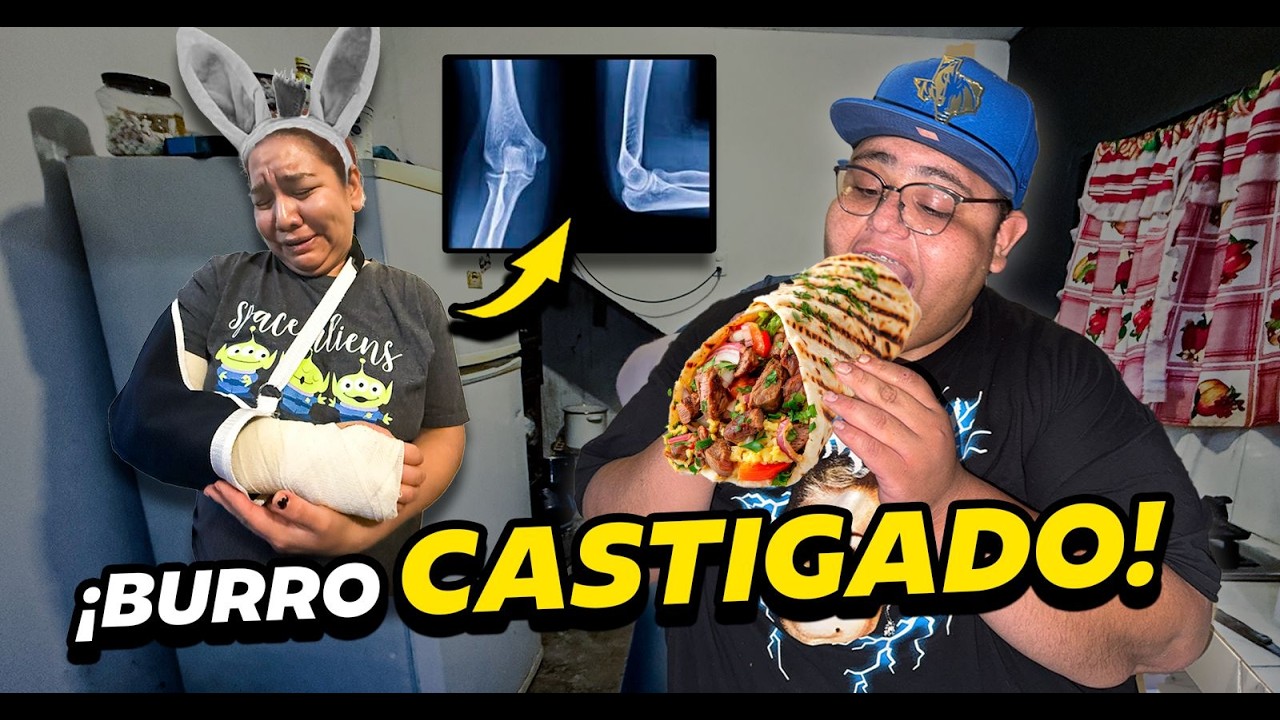 Se ACCIDENTA 🤕 y le PREPARO unos DELICIOSOS BURRITOS 🌯 - Luisito Delgadoo