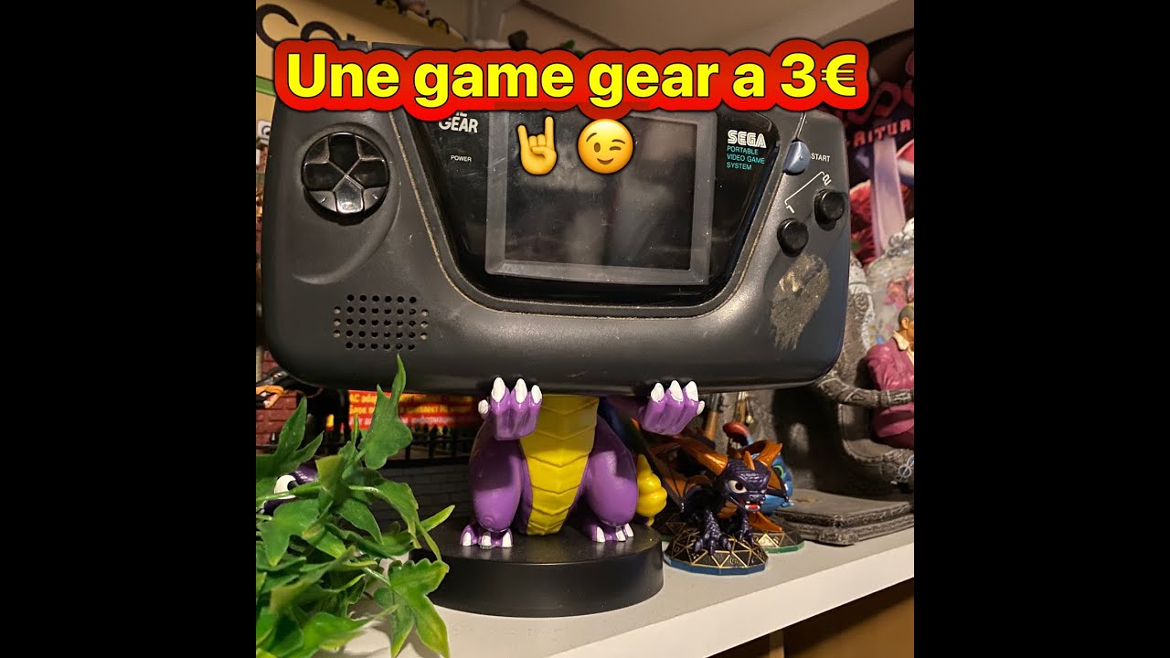 Une game gear a 3&euro; en vg j'y croyais pas !!
