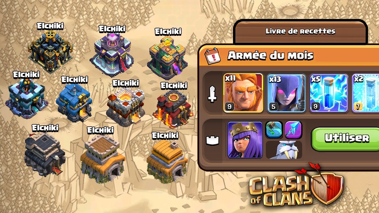 Je Suis SEUL avec mes 10 comptes et l'Arm&eacute;e du mois en GUERRE !