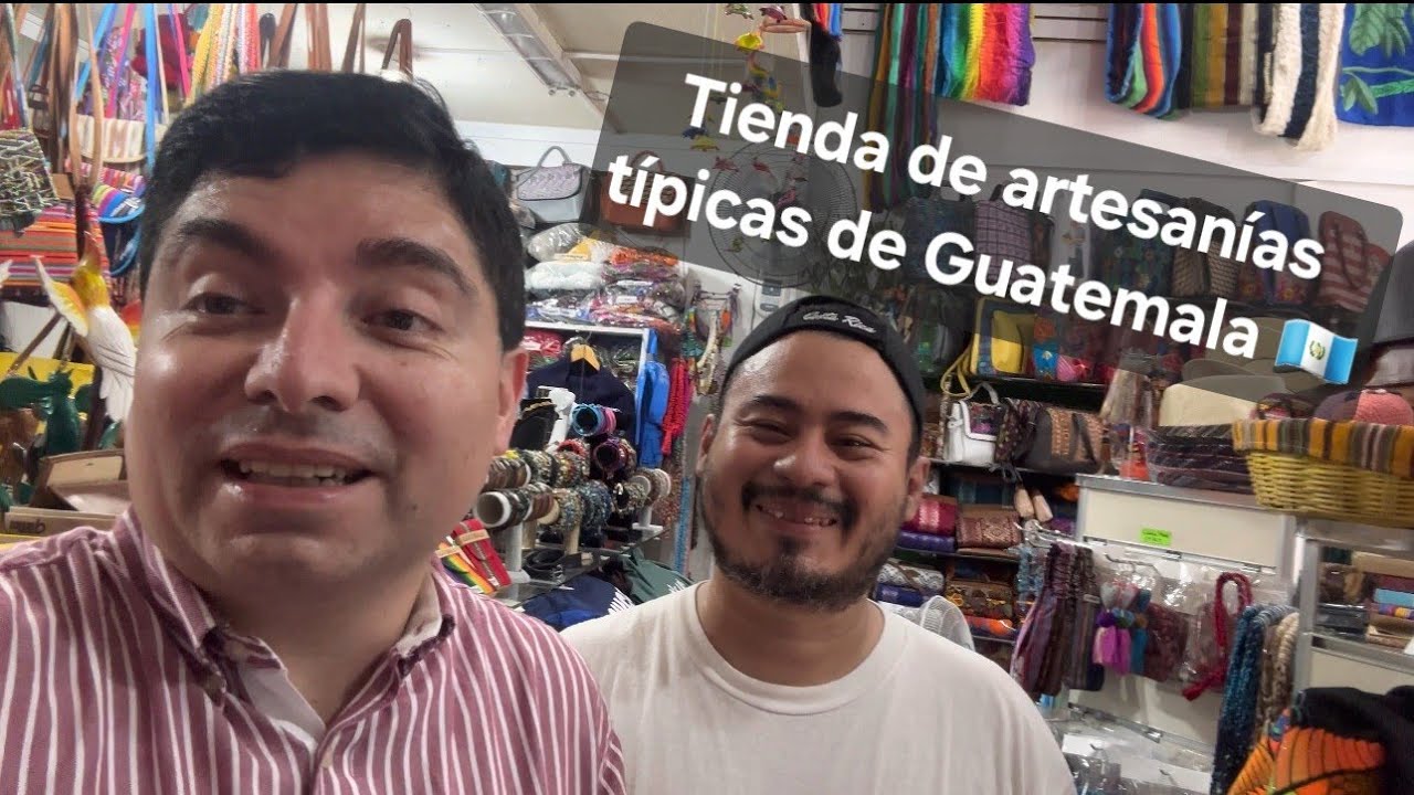Tienda de artesanias típicas en Zona 10 Ciudad de Guatemala