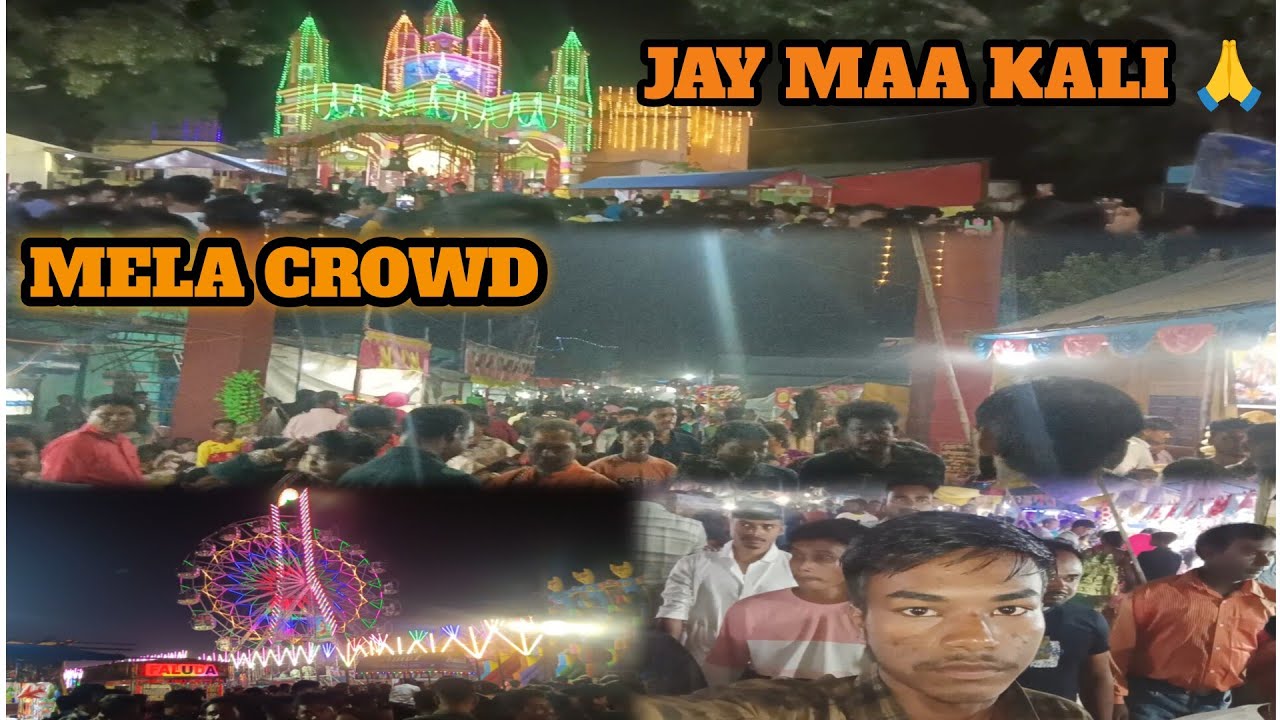 MOUTORH KALI MANDIR MELA ||CROWD#vlog#viral#funny@Rabinlifestyle vlog
