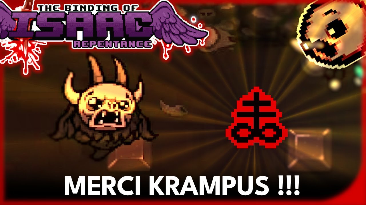 MERCI KRAMPUS !!! (T. Job)🔪 The Binding of Isaac Repentance +