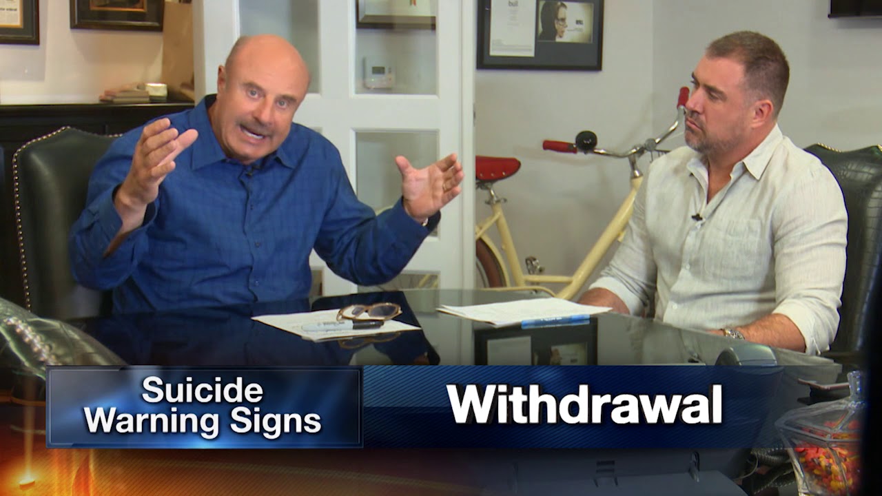 Part 2: Dr. Phil and Coach Mike Highlight Suicide Warning Signs