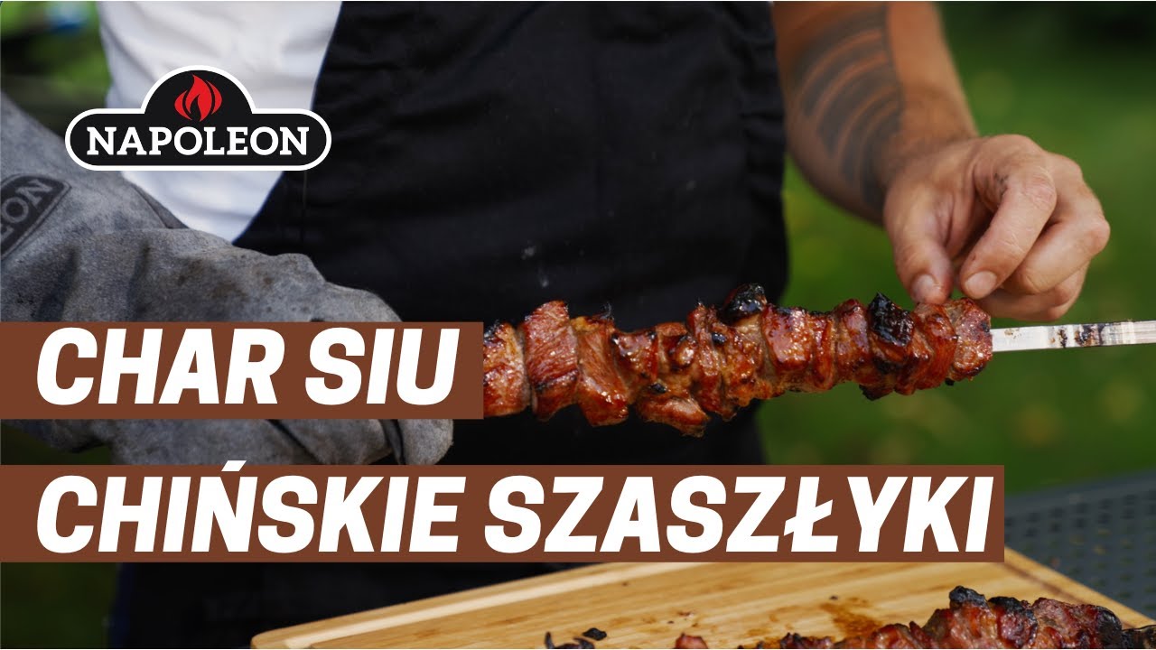 Char siu - chińskie wieprzowe szaszłyki, czyli karkówka z grilla inaczej.