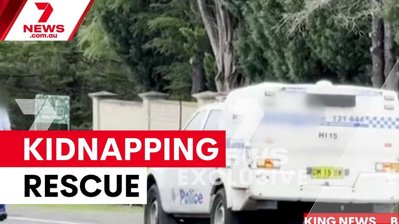 Dramatic rescue in Sydney's second kidnapping | 7NEWS