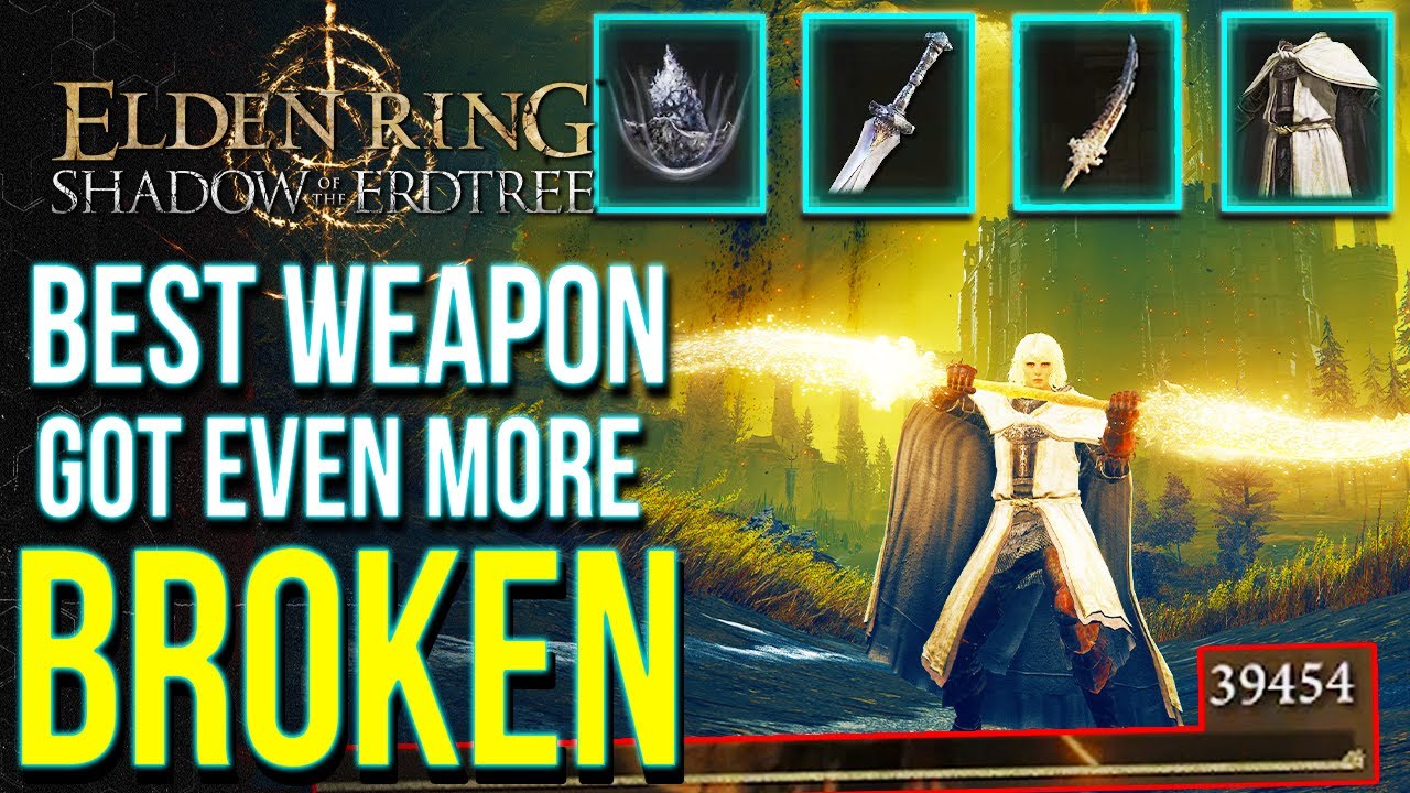 Elden Ring - The Strongest Weapon Build Just Got Way Better! (Best New Build Patch 1.13)