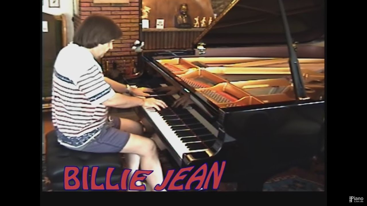 Billie Jean - Michael Jackson - Piano Version - Sheet music - Noten