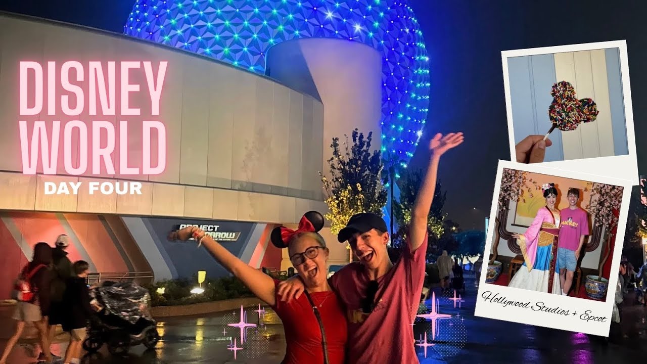 DISNEY WORLD DAY 4: Hollywood Studios, Epcot & Broadwalk