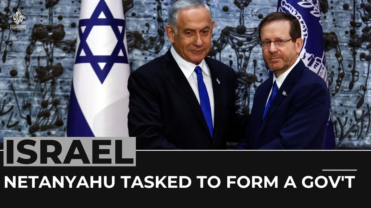 Netanyahu formally tasked with forming Israel&rsquo;s new government