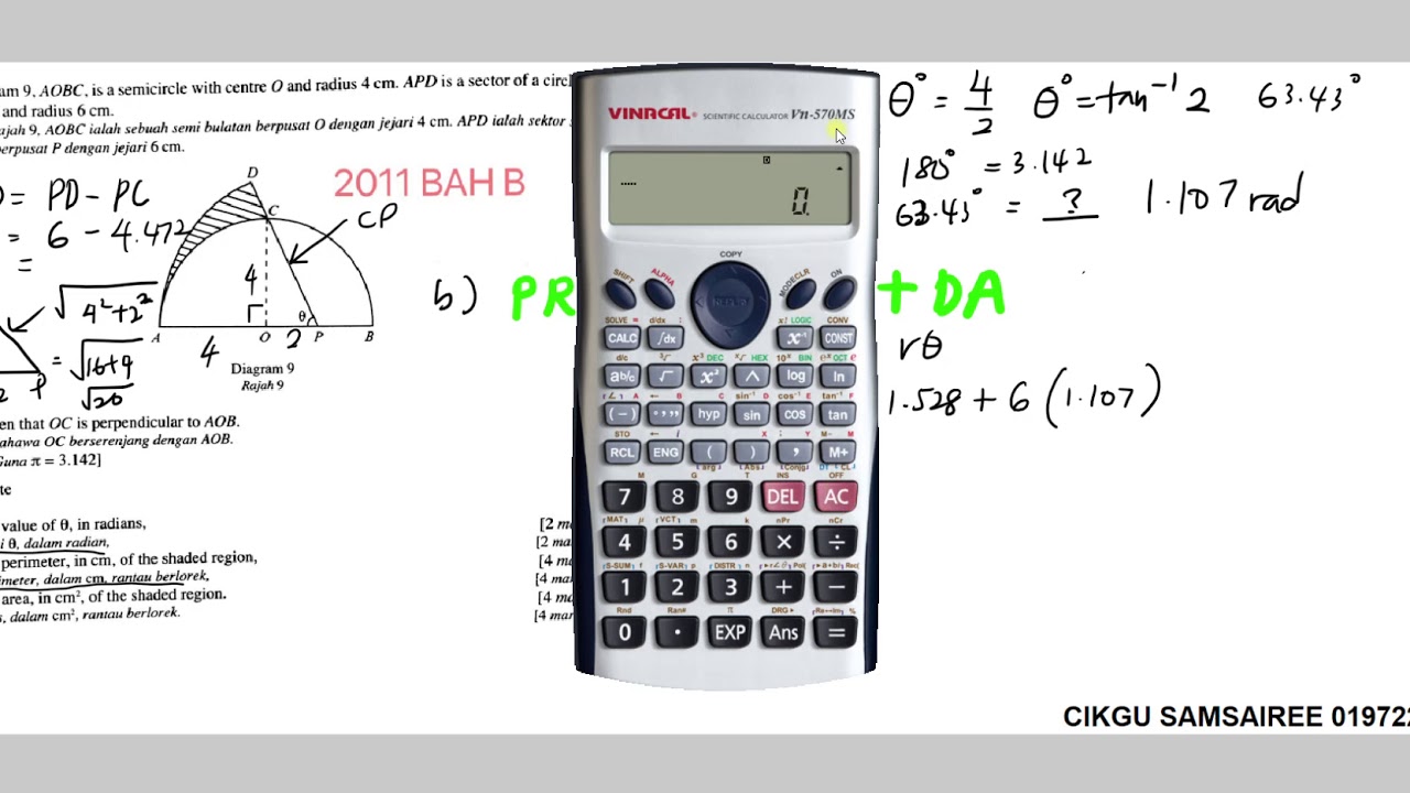 SUKATAN MEMBULAT KERTAS 2 2011