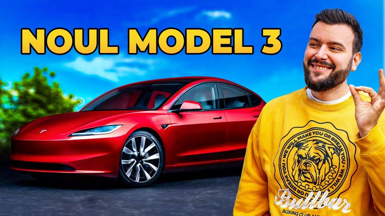 PRIMUL TEST DRIVE CU TESLA MODEL 3 2024 (PRIMA LIVRARE)