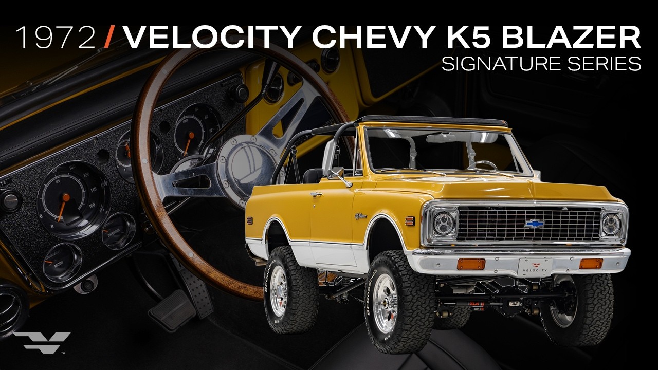 Restored Chevy K5 Blazer | Velocity Restorations K5 Blazer Restomod