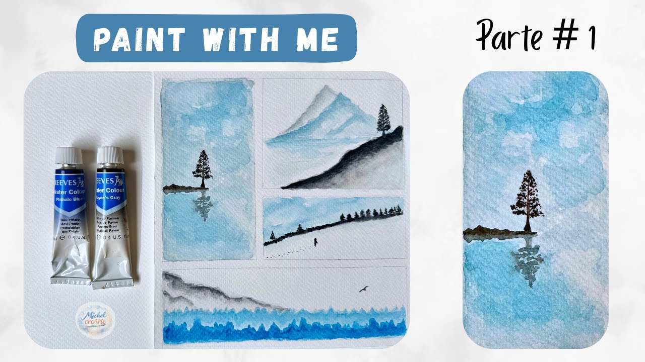 Paisaje del silencio | parte 1 | Watercolor
