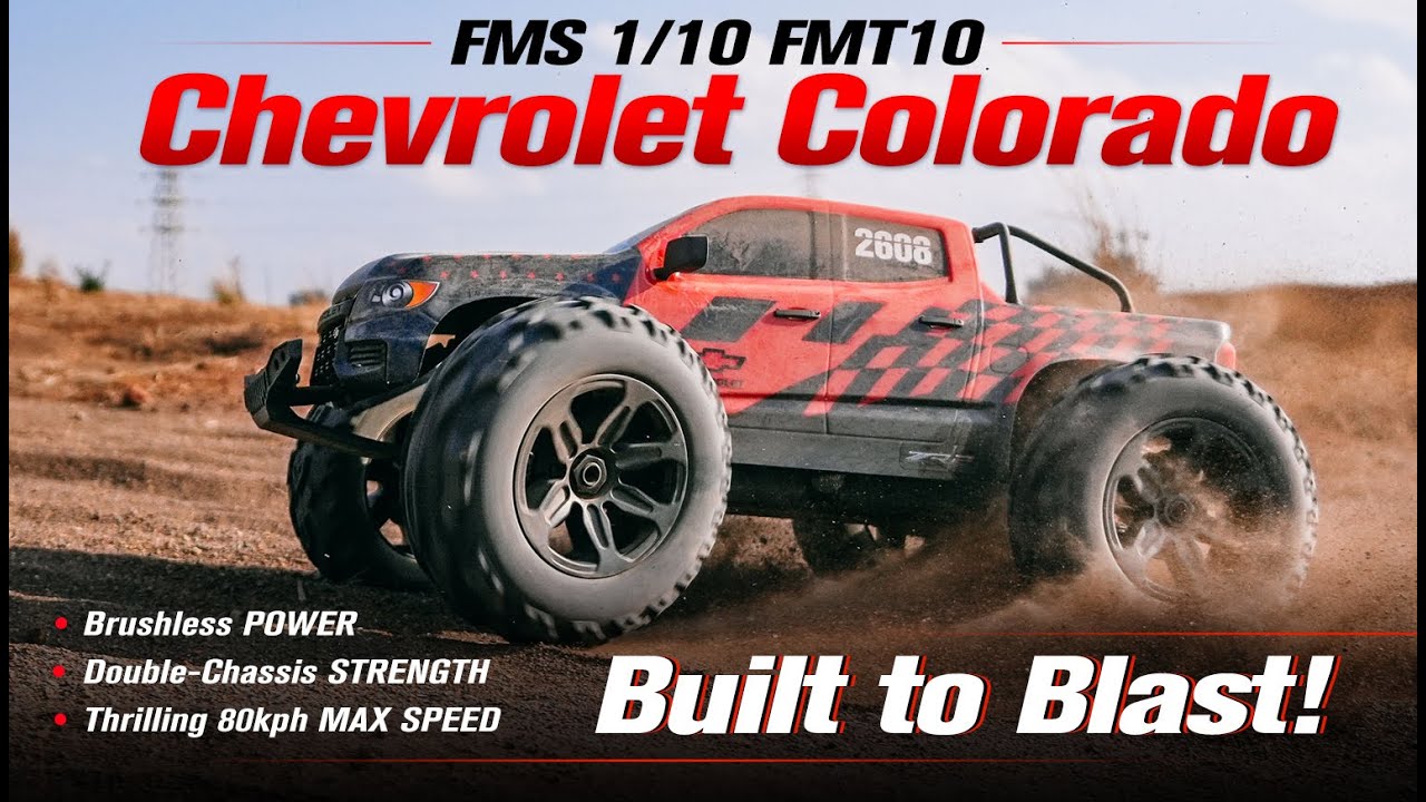 New Release — FMS 1/10 Chevrolet Colorado Basher RS 4WD