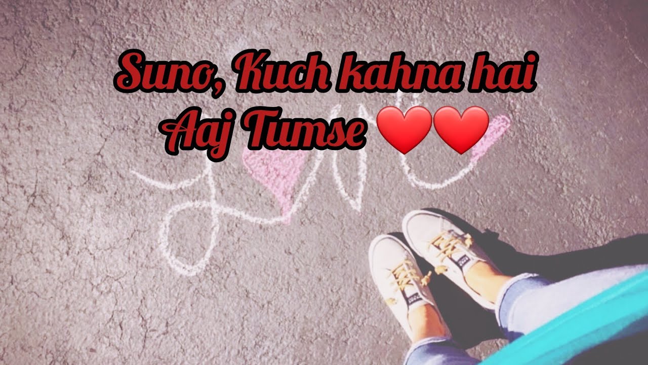 Kuch kahna hai tumse aaj ..my love ❤️❤️ l #pagaldil #hindipoetry #lovestatus