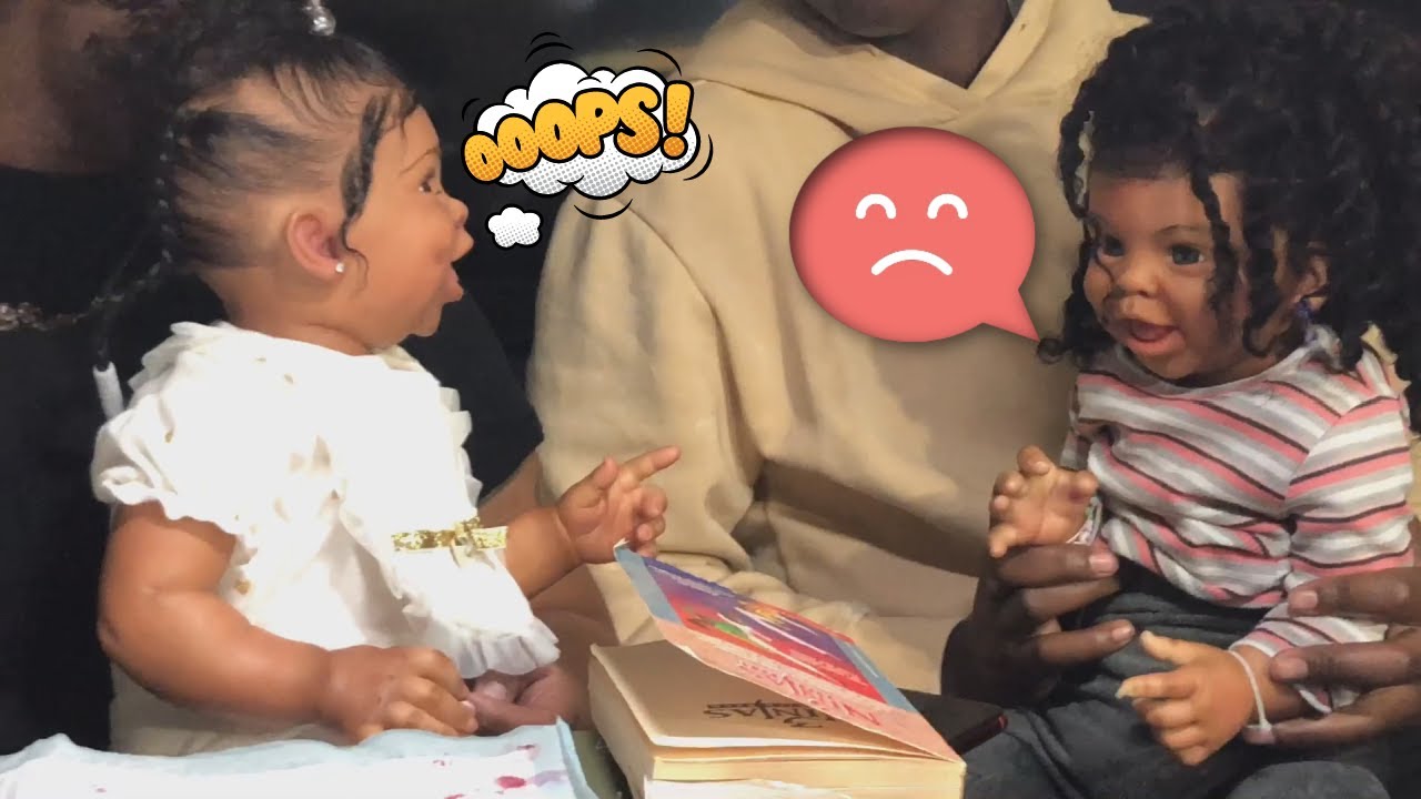 Reborn baby roleplay conversation between two reborn toddlers The life of a Reborn Artist
