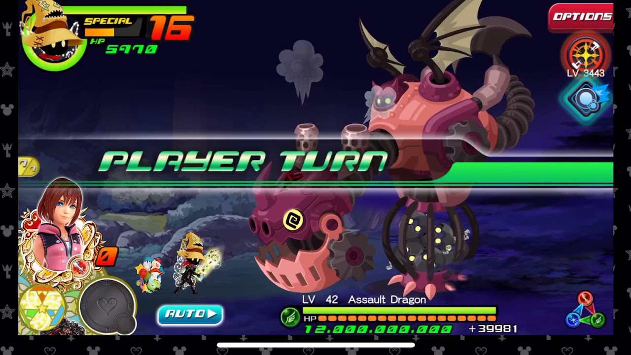 KHUX NA Raid boss May 2019 raid week one turn example