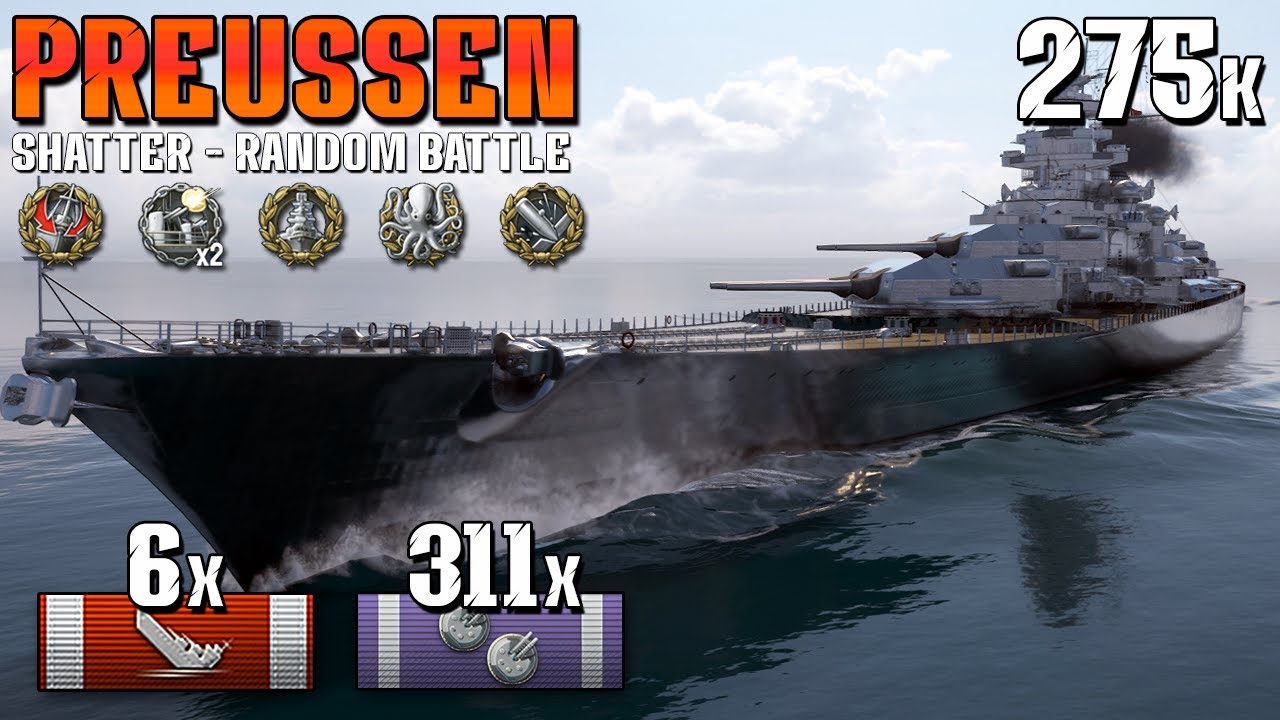 Battleship Preussen &ndash; Turtleback Armor and Relentless Guns