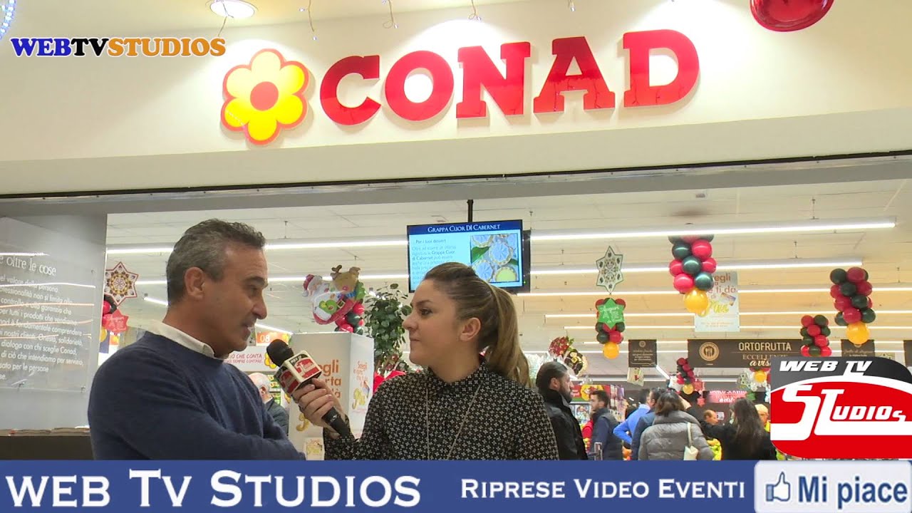 Supermercato #Conad Al Centro Commerciale Domus #WEBTVSTUDIOS