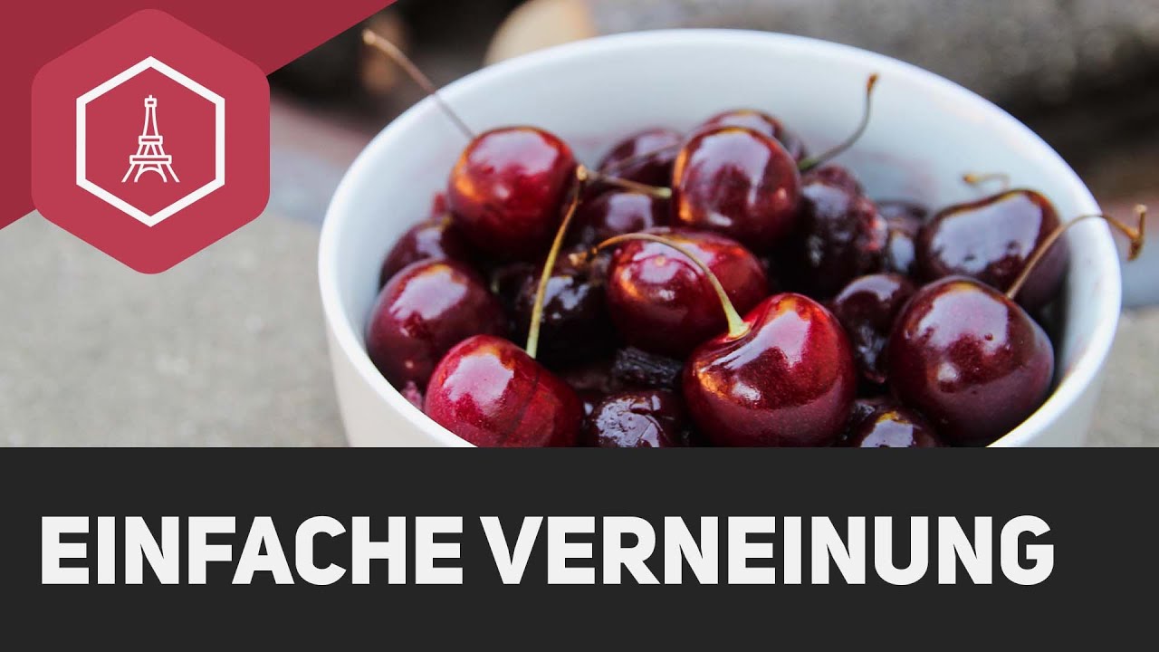 Einfache Verneinung