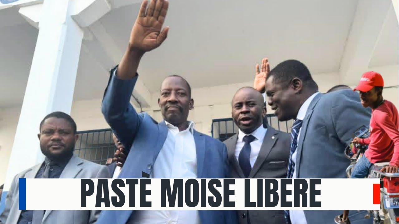 BÒN NOUVÈL ! Pastè Moise fenk jwenn LIBERASYON !