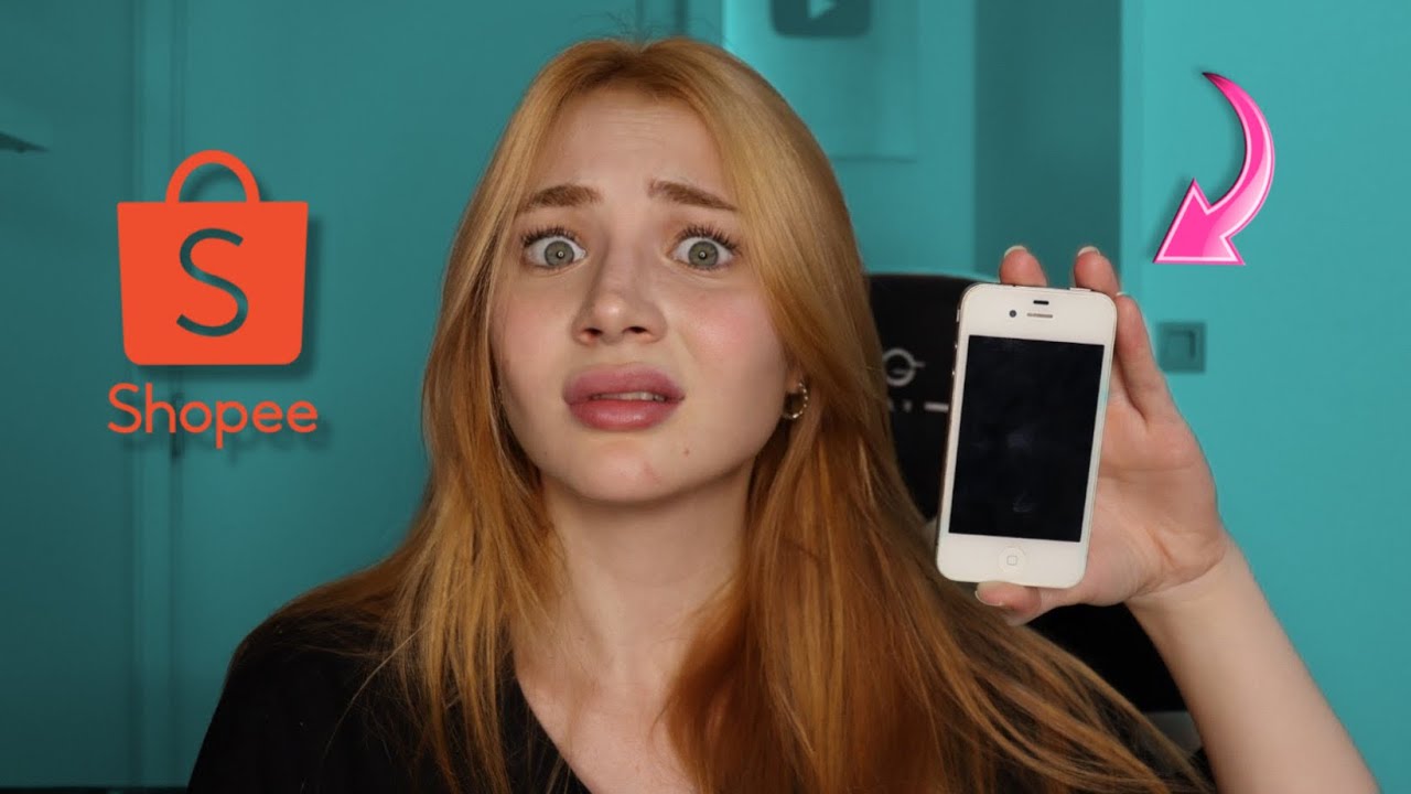 COMPREI O IPHONE 4 DA SHOPEE! Fiquei chocada