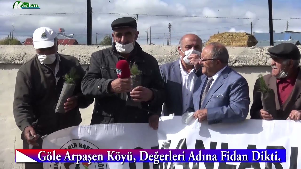 Göle Arpaşen Köyü, Değerleri Adına Fidan Dikti.