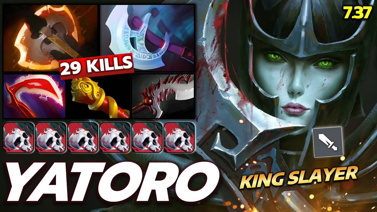 YATORO [Phantom Assassin] Real Slayer 29 Kills Dota 2 (Fullmatch)