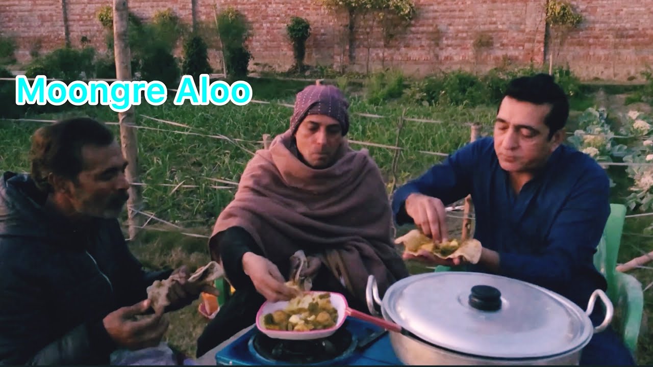 Moongre Aloo ka salan banya |