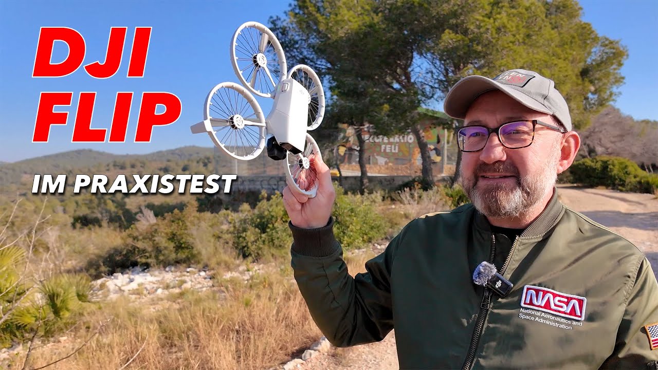 Ausprobiert: DJI Flip - die Selfie-Drohne