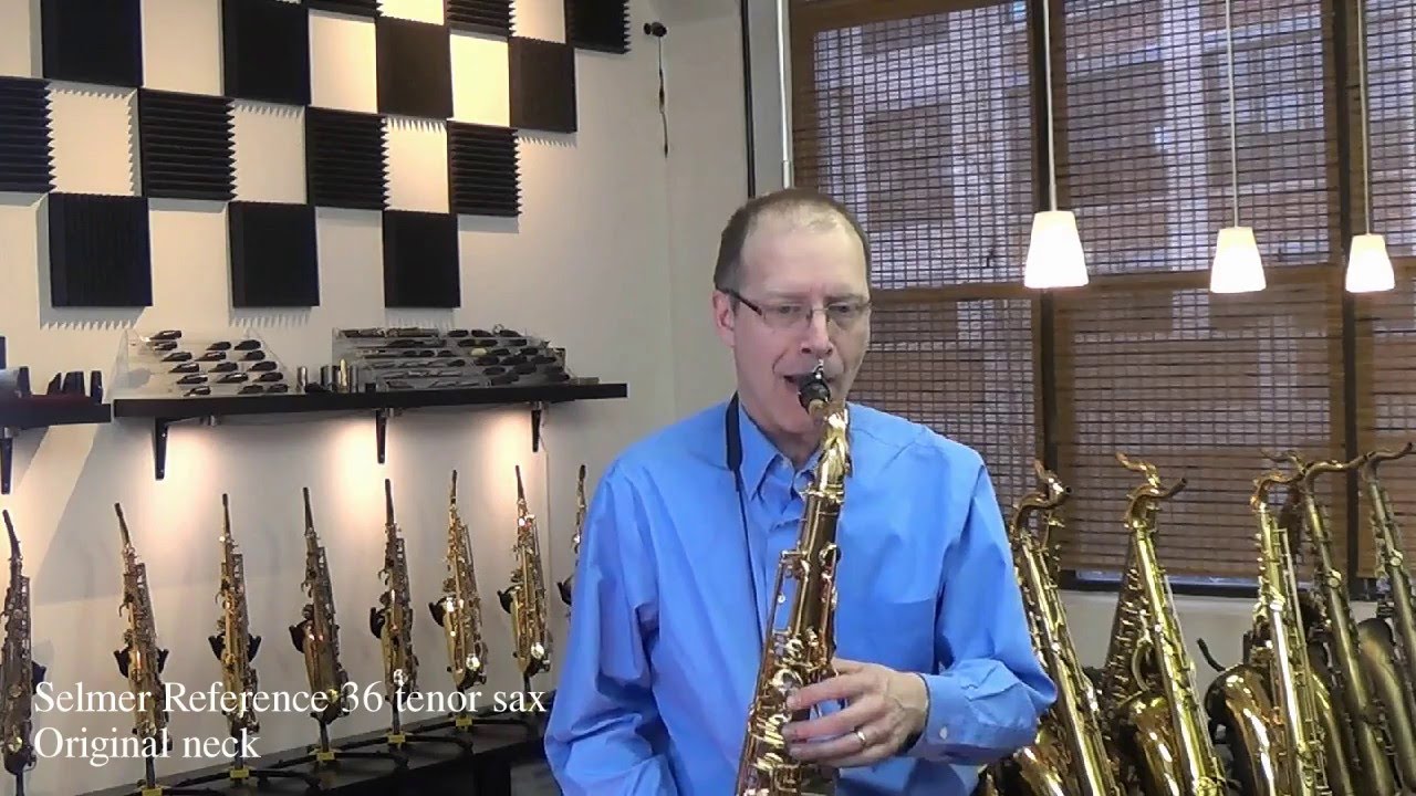 KB Sax necks comparison on Selmer Reference 36 tenor