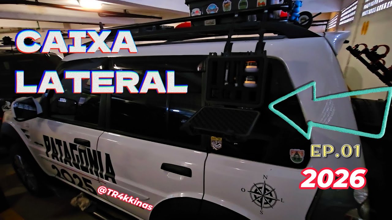 PAJERO TR4 4X4 – CRIANDO CAIXA LATERAL - Ep.01 Ano03 -  #TR4kkinas