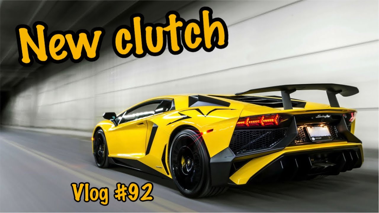 Lamborghini Aventador  clutch replacement . Vlog #92