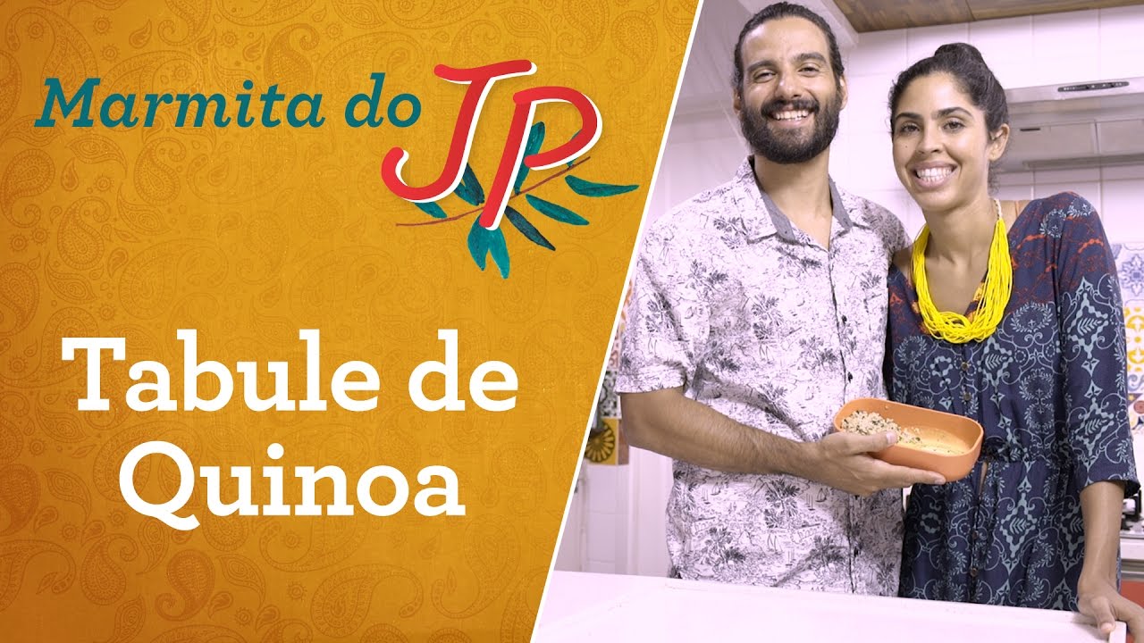 Marmita saudável: tabule de quinoa com grão de bico | Bela Gil