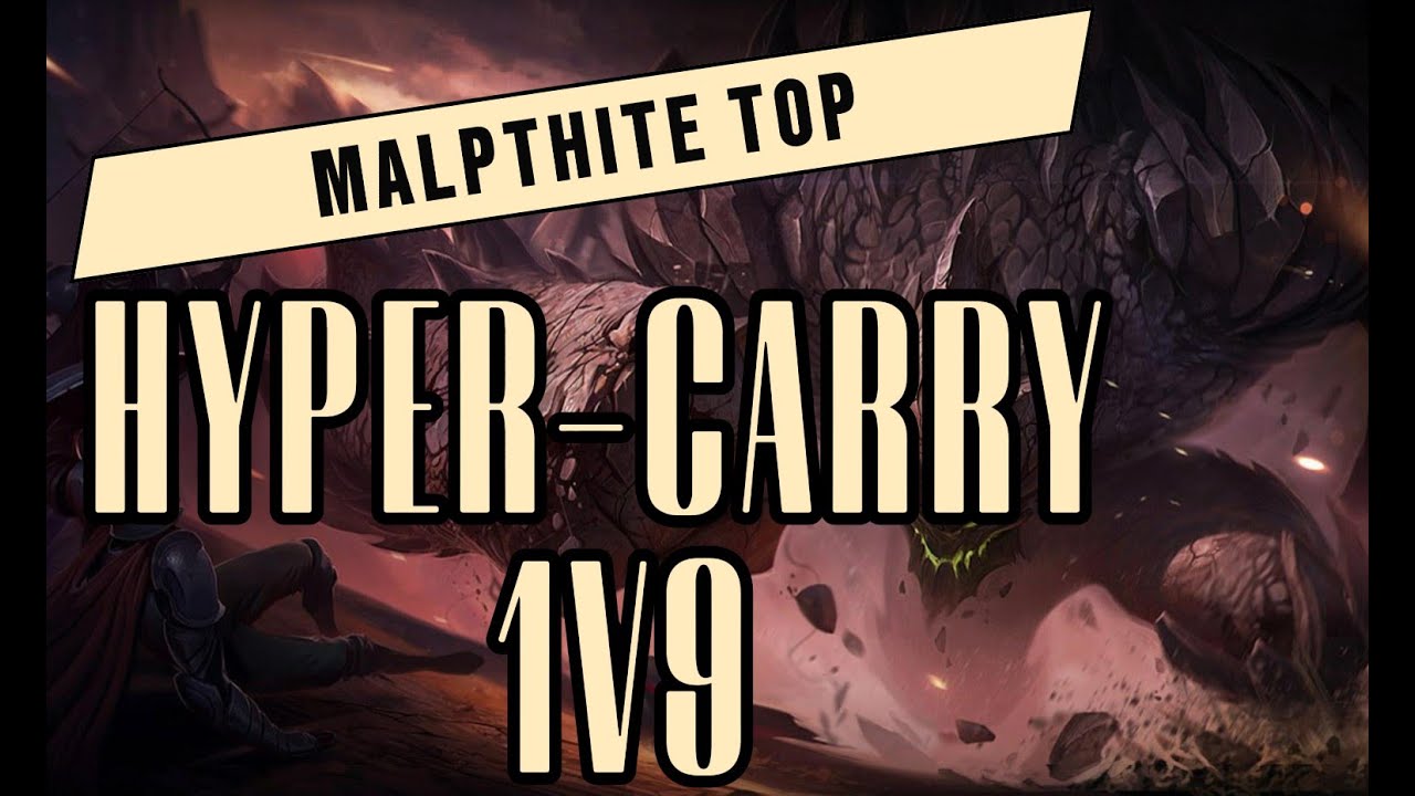 Malphite Top Full Carry 1v9 | Monster Gameplay! #leagueoflegends