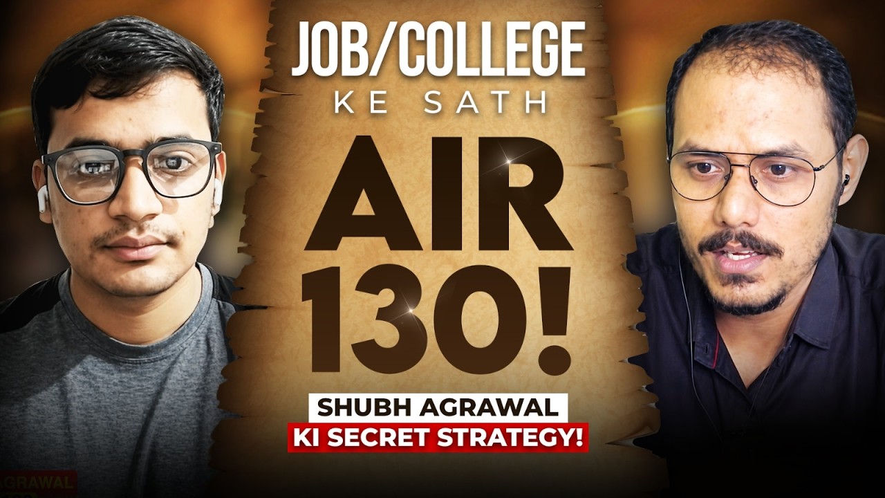 GATE AIR 130 Topper Strategy | Shubh Agrawal Interview with Archit Shukla Sir | Gate at Zeal