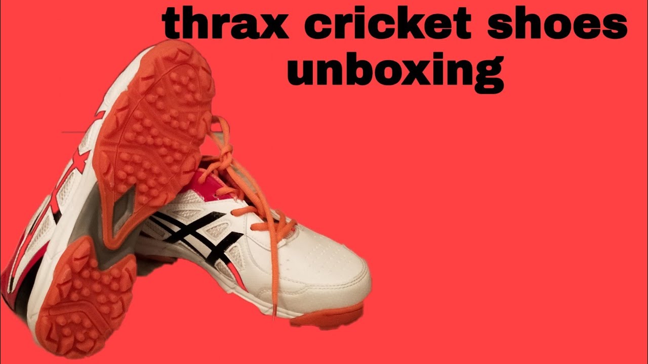 Thrax cricket shoes unboxing