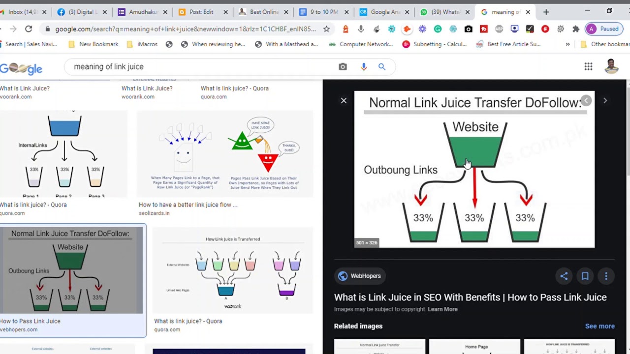 What is Link Juice in SEO? | Amudha Kumar Digital Marketing Course