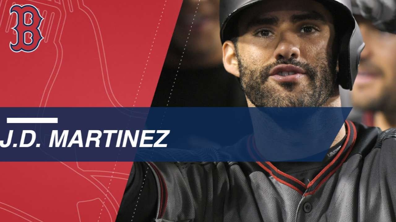 Check out J.D. Martinez's 45 Home Runs in 2017