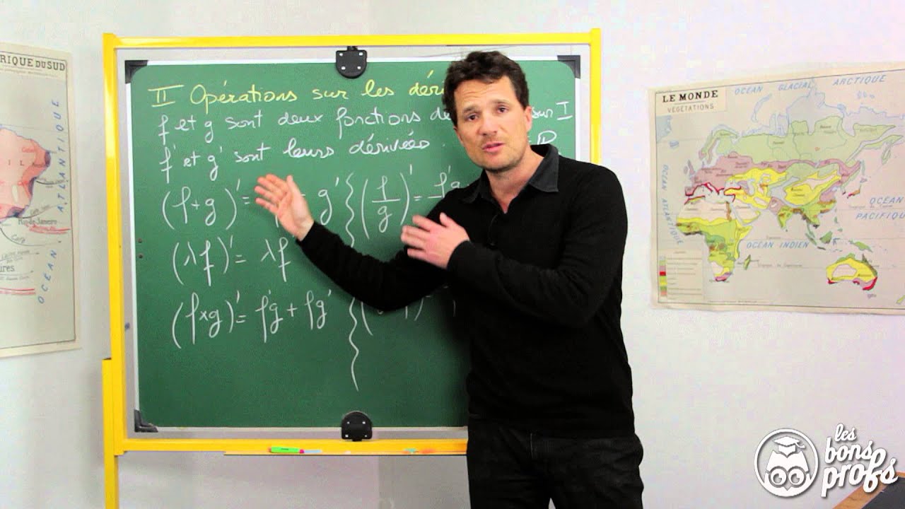 Fonctions deriv&eacute;es - Le rappel de cours - MATHS - TES sp&eacute; Maths - Les Bons Profs
