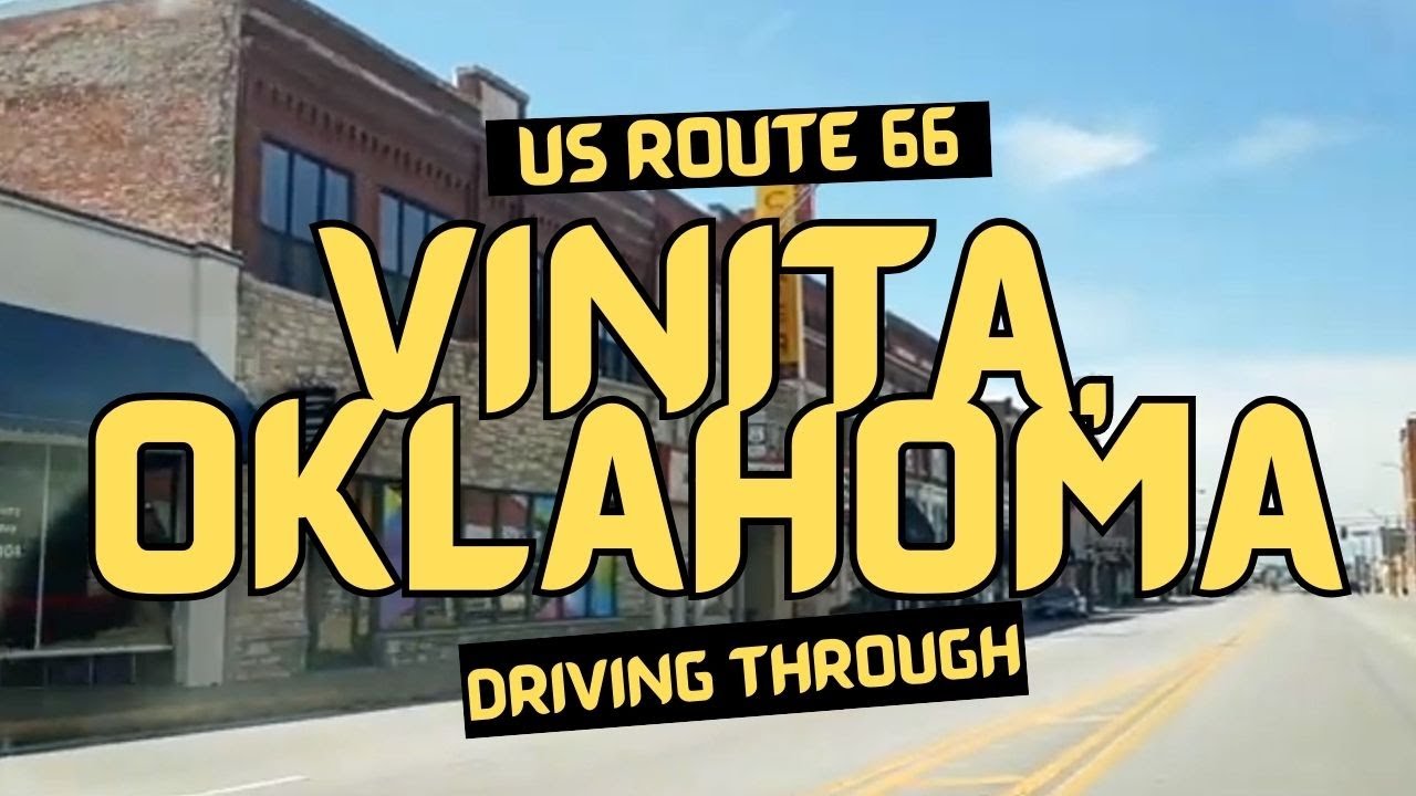Driving US Route 66 in Small Town Vinita, OK Old Abandoned House, Buildings & Closed Gas Stations