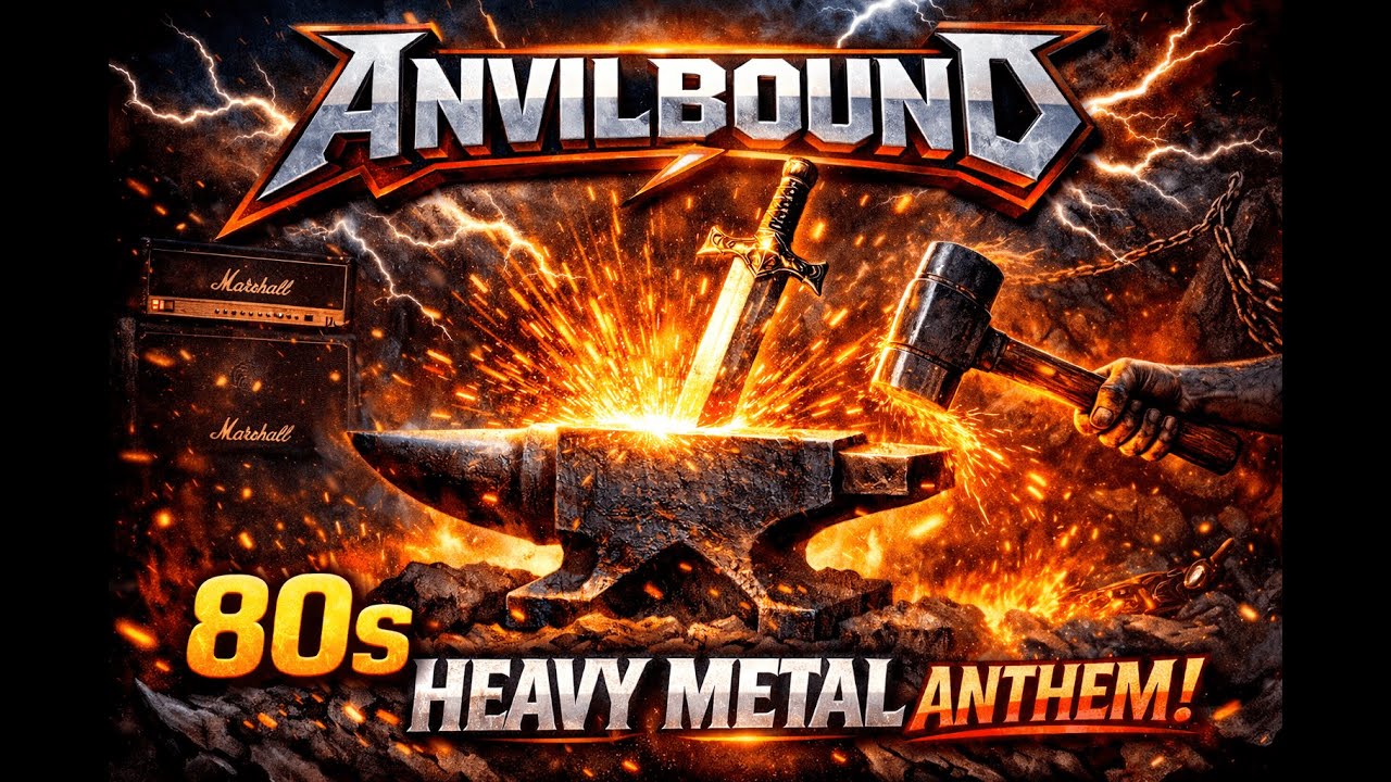 ANVILBOUND ⚒️ 80s Heavy Metal Anthem | No Crown, No Sign