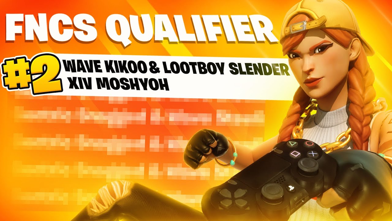 2ND in FNCS FINALS (WEEK 3) w/ Slender & Mosh