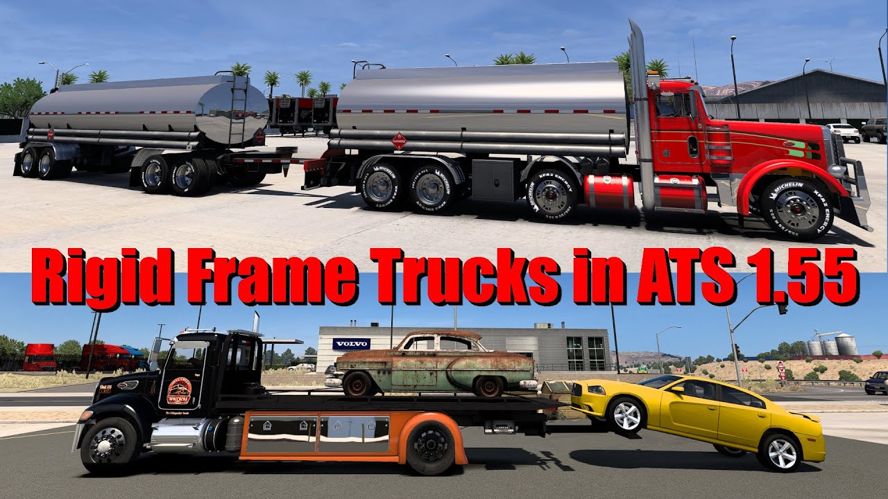 Build Rigid Frame Trucks in ATS &ndash; Great Mod Setup You Need to See!