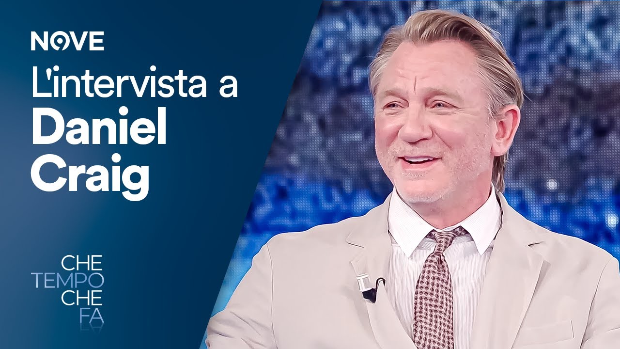 L'intervista a Daniel Craig | Che tempo che fa