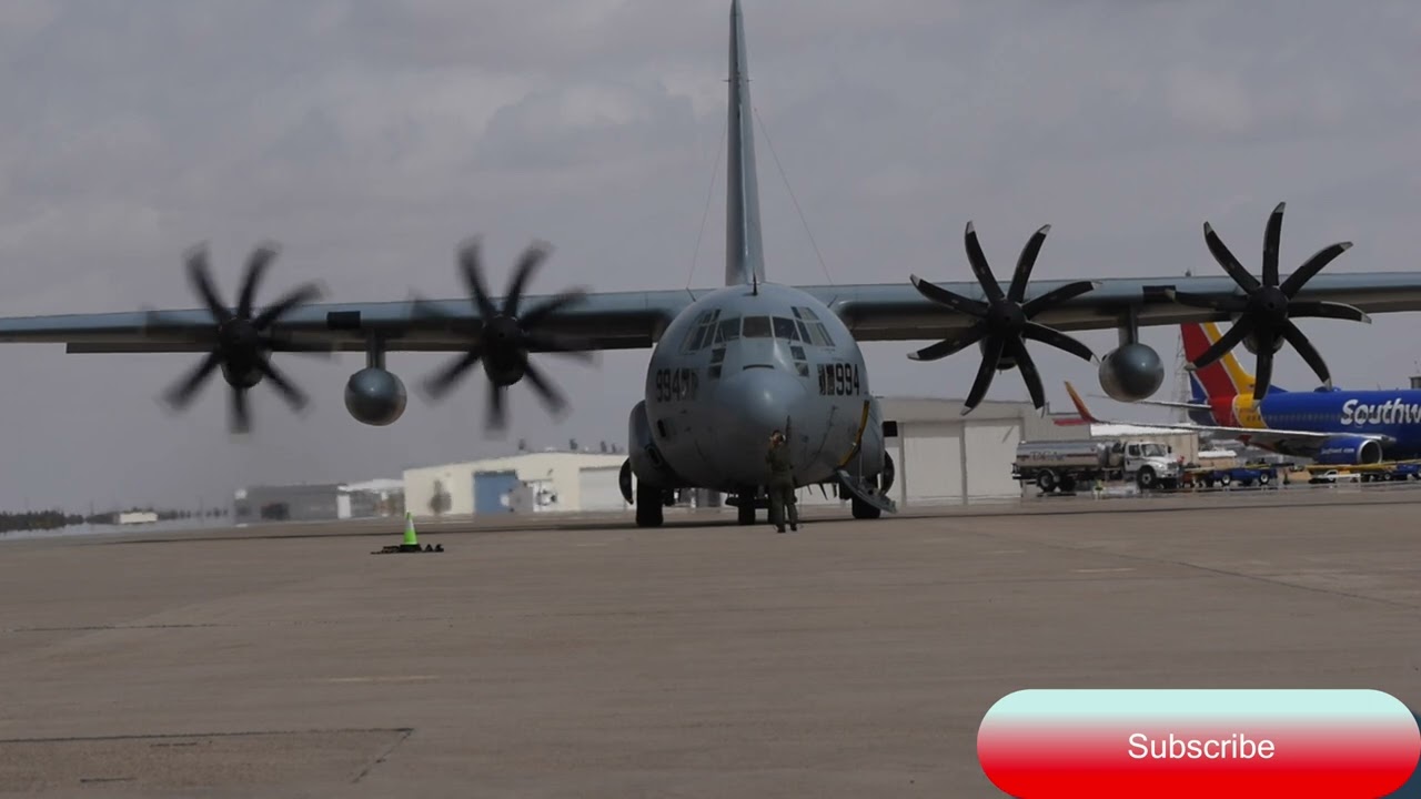 C-130T Hercules Start Up