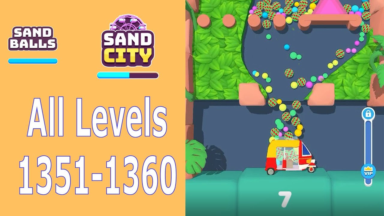 Sand Balls ALL Levels 1351 to 1360 | SayGames | GamePlay