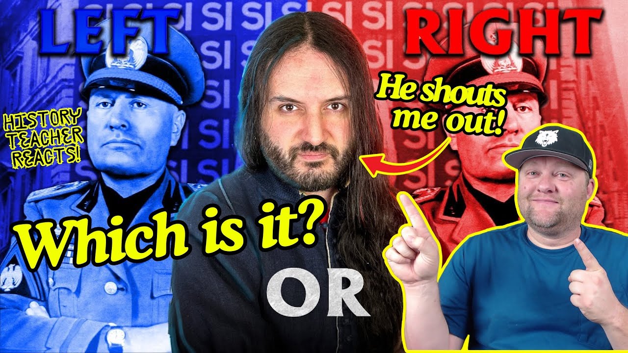 Is Fascism Left Wing Or Right Wing? An Answer From History | Metatron | History Teacher Reacts