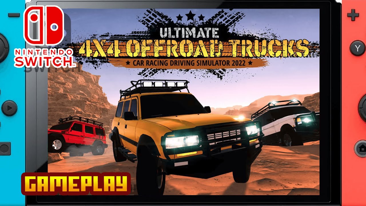 Ultimate 4x4 Offroad Trucks :Car Racing Driving Simulator 2022 - (Nintendo Switch) - Gameplay